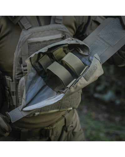 M-Tac подсумок медицинский вертикальный Large Elite Ranger Green (10239023)