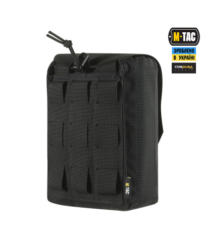 M-Tac подсумок медицинский вертикальный Large Elite Black (10239002)