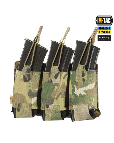 M-Tac підсумок еластичний на 3 магазина Elite Laser Cut Multicam (10145108)