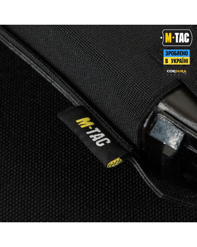 M-Tac підсумок еластичний на 3 магазина Elite Laser Cut Black (10145102)