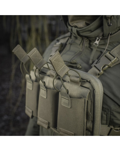 M-Tac подсумок эластичный на 3 магазина Elite Ranger Green (10140023)