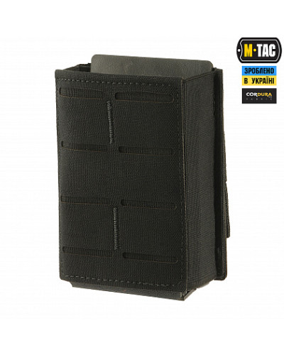 M-Tac підсумок для магазину на гумці (10 см) Laser Cut Black (10162002)