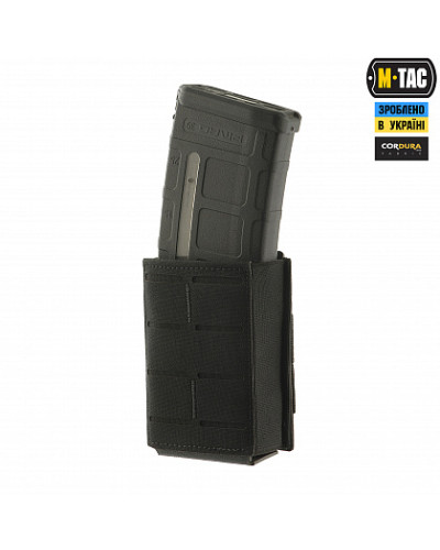 M-Tac підсумок для магазину на гумці (10 см) Laser Cut Black (10162002)