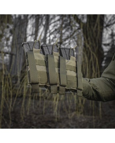 M-Tac подсумок эластичный на 3 магазина Elite Ranger Green (10140023)