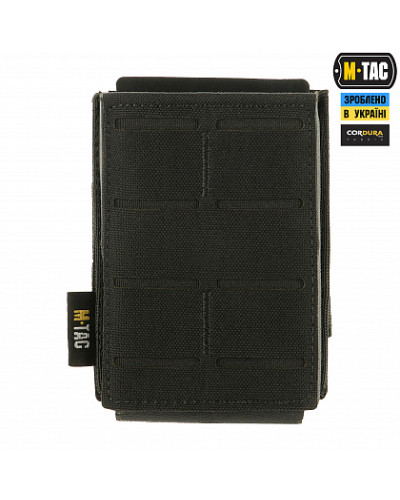 M-Tac підсумок для магазину на гумці (10 см) Laser Cut Black (10162002)