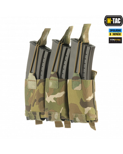 M-Tac подсумок эластичный на 3 магазина Elite Multicam (10140008)