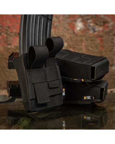 M-Tac підсумок для магазину на гумці (10 см) Laser Cut Black (10162002)