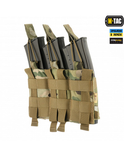 M-Tac подсумок эластичный на 3 магазина Elite Multicam (10140008)