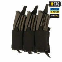 M-Tac подсумок эластичный на 3 магазина Elite Black