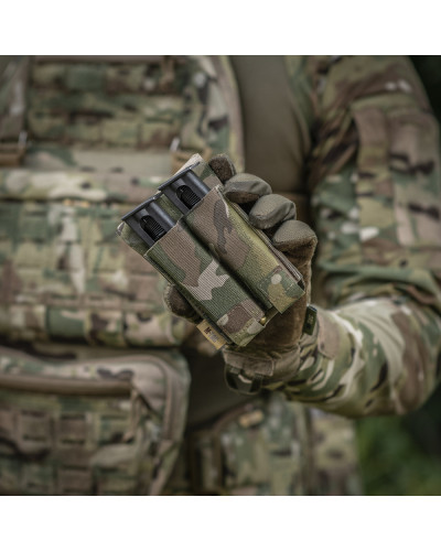 M-Tac підсумок подвійний для пістолетного магазина АПС Laser Cut Multicam (10379008)