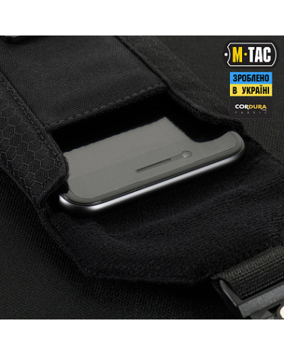 M-Tac подсумок для смартфона Elite Medium Hex Black (10154002)