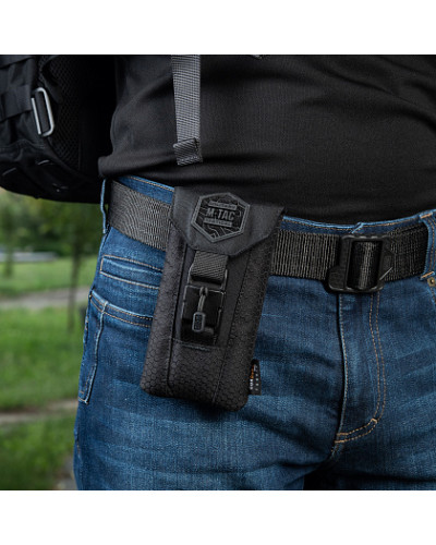 M-Tac подсумок для смартфона Elite Medium Hex Black (10154002)