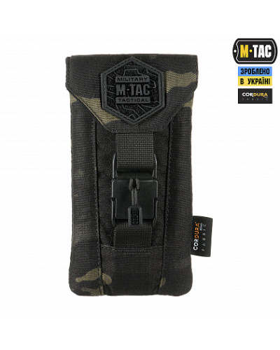 M-Tac подсумок для смартфона Elite Medium Hex Full Multicam Black/Black (10154208)