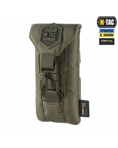 M-Tac подсумок для смартфона Elite Medium Hex Full Ranger Green (10154823)