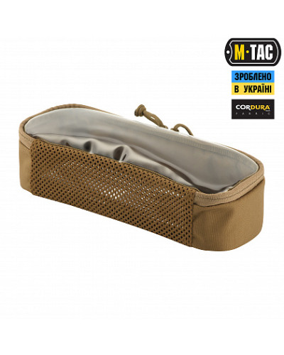 M-Tac органайзер утилитарный прозрачный Elite Medium (26х11 см) Coyote (10147005-M)