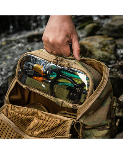 M-Tac органайзер утилітарний прозорий Elite Medium (26х11 см) Multicam (10147008-M)