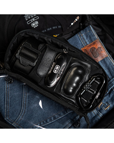 M-Tac органайзер утилитарный прозрачный Elite Medium (26х11 см) Black (10147002-M)