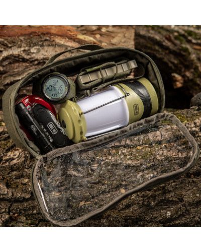 M-Tac органайзер утилитарный прозрачный Elite Medium (26х11 см) Ranger Green (10147023-M)