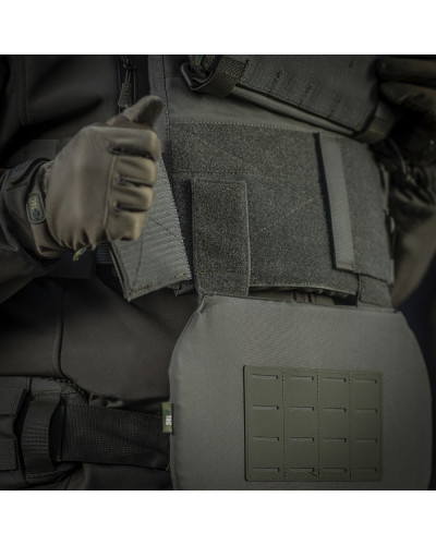 M-Tac Фартук противоуламочный с баллистическим пакетом 1A Laser Cut XL Ranger green (10243123)