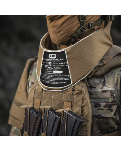 M-Tac Горжет с баллистическими пакетами 1А для Cuirass QRS Coyote (10307005)