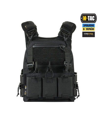 M-Tac плитоноска Cuirass FAST QRS, Black (51381002)