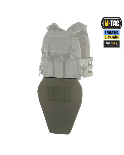 M-Tac Фартук противоуламочный с баллистическим пакетом 1A Laser Cut XL Ranger green (10243123)