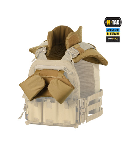 M-Tac Горжет с баллистическими пакетами 1А для Cuirass QRS Coyote (10307005)