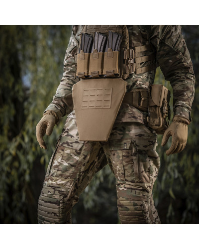 M-Tac Фартук противоуламочный с баллистическим пакетом 1A Laser Cut Coyote (10243005)