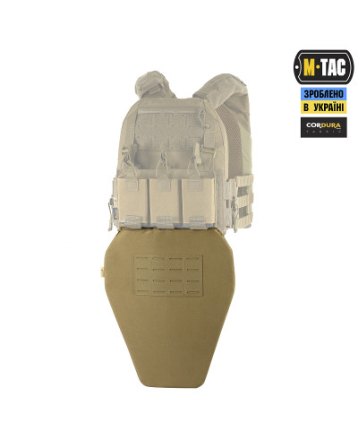 M-Tac Фартук противоуламочный с баллистическим пакетом 1A Laser Cut XL, Coyote (10243105)
