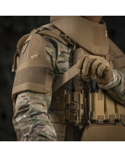 M-Tac плечовий захист з балістичними пакетами 1А для Cuirass QRS Coyote (51411005)