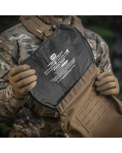 M-Tac Фартук противоуламочный с баллистическим пакетом 1A Laser Cut XL, Coyote (10243105)