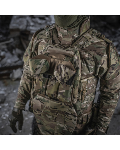 M-Tac Горжет с баллистическими пакетами 1А для Cuirass QRS Multicam (10307008)