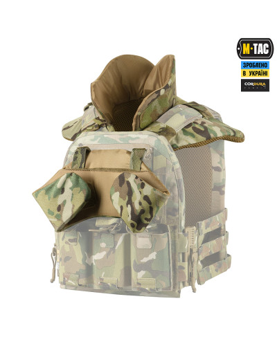 M-Tac Горжет с баллистическими пакетами 1А для Cuirass QRS Multicam (10307008)