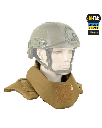 M-Tac Горжет с баллистическими пакетами 1А для Cuirass QRS Coyote (10307005)