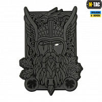 M-Tac нашивка Odin 3D PVC Dark Grey