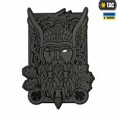 M-Tac нашивка Odin 3D PVC Dark Grey