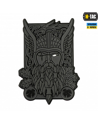 M-Tac нашивка Odin 3D PVC Dark Grey (51131012)