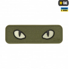 M-Tac нашивка Cat Eyes 3D PVC Olive