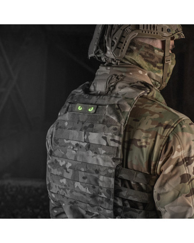 M-Tac нашивка Cat Eyes Laser Cut Multicam/світлонакопичувач (51009899)