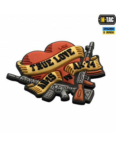 M-Tac нашивка True Love PVC (51143000)