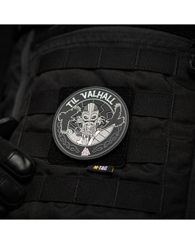M-Tac нашивка Til Valhall PVC Grey/Black (51142112)