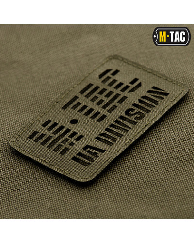 M-Tac нашивка UA Division наскрізна Laser Cut Ranger Green (51145023)