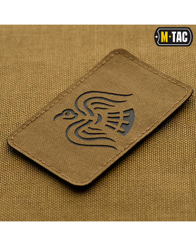 M-Tac нашивка Прапор Ворона Laser Cut Coyote/Black (51171502)