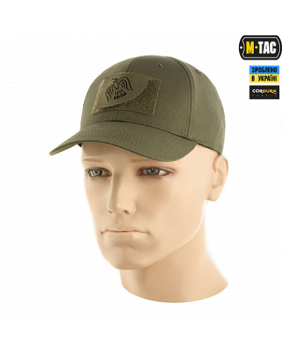M-Tac нашивка Прапор Ворона наскрізна Laser Cut Ranger Green (51172023)