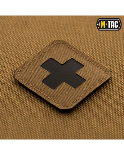 M-Tac нашивка Medic Cross Laser Cut Coyote/Black (51122502)