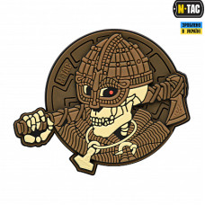 M-Tac нашивка Undead Viking 3D PVC Coyote