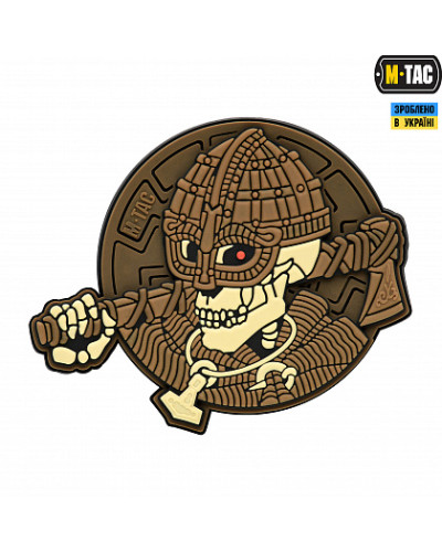M-Tac нашивка Undead Viking 3D PVC Coyote (51157005)
