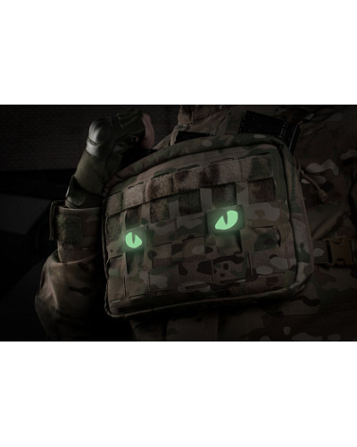 M-Tac нашивка Tiger Eyes Laser Cut (пара) Multicam (51140008)