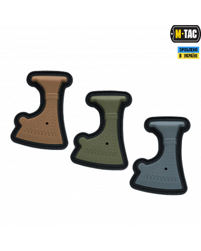 M-Tac нашивка Сокира Перуна (тип 2) PVC Coyote (51194005)