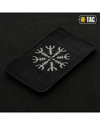 M-Tac нашивка Шолом Жаху горизонтальна Laser Cut Black/Grey (51222211)